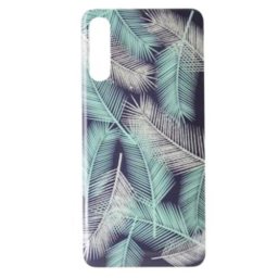 Husa Plastic+Silicon Samsung A10 a105 Marble Feathers