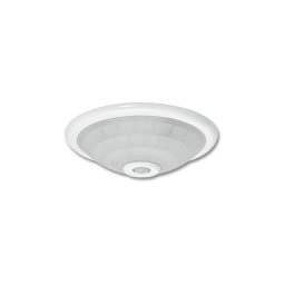 Ecolite WHST78-BI - Plafonieră exterior cu senzor VERA 2xE27/60W/230V IP44