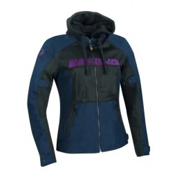 Geacă Moto Damă de Vară BERING LADY SPIRIT · Negru / Albastru