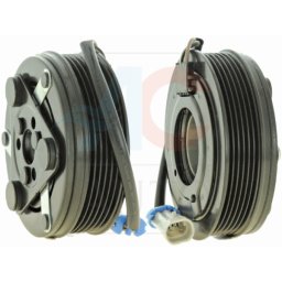 Set bobina, fulie si ambreiaj compresor A/C SANDEN SD6V12 6pk 105mm Opel Astra G, Combo, Corsa C, Corsa D, Meriva A, Zafira A, Zafira B 1.7D/2.0D/2.2D 02.98-