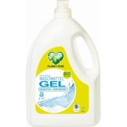 Detergent GEL bio de rufe hipoalergenic -fara parfum- 3L Planet Pure