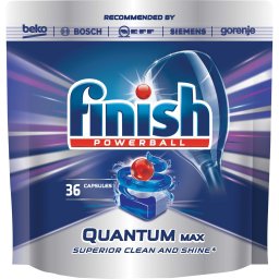 DETERGENT PENTRU MASINA DE SPALAT VASE FINISH QUANTUM, 36 TABLETE