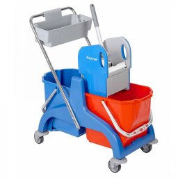 CARUCIOR CURATENIE CU 2 GALETI SI COS SUPERIOR 2X25L