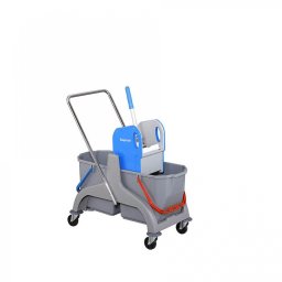 CARUCIOR GRI CU DOUA GALETI 2X25L