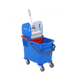 GALEATA CURATENIE DUBLA 25L CU ROTI SI STORCATOR