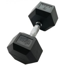 Gantera hexagonala cauciucata Sveltus 15 Kg