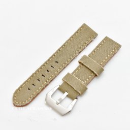 Curea piele si jeans verde 18mm - 3901827