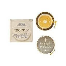 Capacitor original pentru Citizen Eco-Drive MT1620 cu contact 295-31