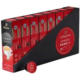 Cutie 10 capsule cafea Tchibo Cafissimo Espresso Elegant Aroma, 8 cutii/set