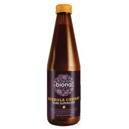 Suc de acerola pur eco 330ml Biona