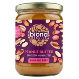 Crema de arahide smooth bio 500g Biona
