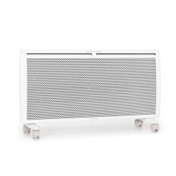 Klarstein Hot Spot Slimcurve Double Wave, încălzitor 2 în 1, 2000W, cronometru săptămânal, alb (ACO7-HtSpSlmCrv20W)