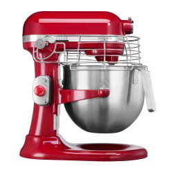Mixer professional empire red KitchenAid 6.9 L, 350 W