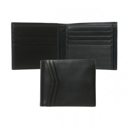 Portofel Christian Lacroix Double Chevron piele naturala si Cravata Matase Borealy