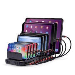 Statie de incarcare cu 10 x USB 2.4A, Lindy L73309