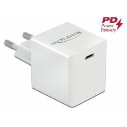 Incarcator priza 1 x USB-C PD 3.0 compact 40W, Delock 41446