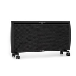 Klarstein Hot Spot Slimcurve Double Wave, încălzitor 2 în 1, 2000W, cronometru săptămânal, negru (ACO7-HtSpSlmCrv20B)