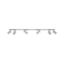 Spot de tavan Sollux SL.0454 RING 6xGU10/10W/230V