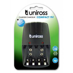 Incarcator Uniross Compact 9V/AA/AAA Charger