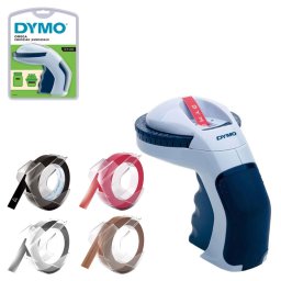 Set aparat de etichetat original DYMO Omega cu 4 role etichete Omega