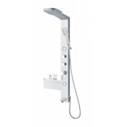 Panel dus cu hidromasaj Sanotechnik Ibiza 135,7x37,5X52 cm argintiu mat -DG9040