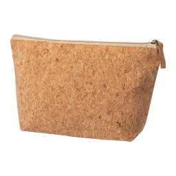 Geanta cosmetice cu fermoar, 240×140×70 mm, Everestus, 20FEB13740, Pluta, Natur