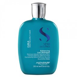 Sampon pentru par cret sau ondulat Alfaparf Semi di Lino Curls Enhancing, 250 ml