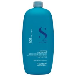 Sampon pentru par cret sau ondulat Alfaparf Semi di Lino Curls Enhancing, 1000 ml