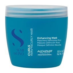 Masca pentru par cret sau ondulat Alfaparf Semi di Lino Curls Enhancing, 500 ml