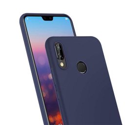 Husa telefon Silicon Samsung A20e a202 matte blue