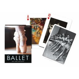Carti de joc de colectie cu tema "Ballet - Art and Artistry"