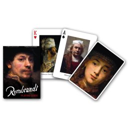 Carti de joc de colectie Piatnik, cu tema "Rembrandt"