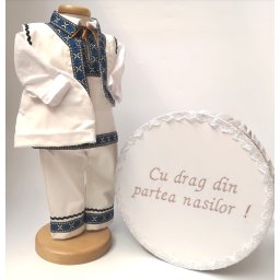 Set Traditional Botez - Costumas baiat Cutie trusou Irinel