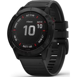 Ceas Smartwatch Garmin Fenix 6X Pro, 51 mm, HR, GPS, Black