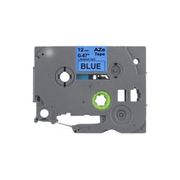 Banda laminata compatibila Brother TZe-531, 12 mm, negru pe albastru, pentru documente, bunuri si organizare profesionala
