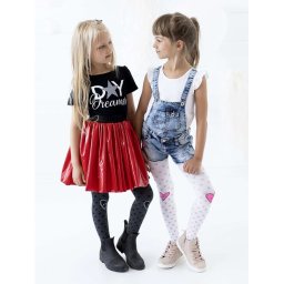 Dresuri copii cu model inimioare Knittex Yes or No 120 den
