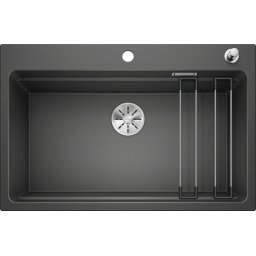 Chiuveta de bucatarie Blanco Etagon 8 silgranit cu accesorii si excentric