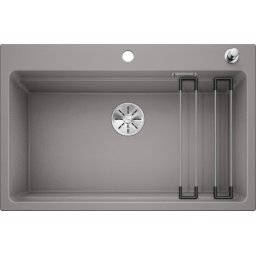 Chiuveta de bucatarie Blanco Etagon 8 silgranit cu accesorii si excentric