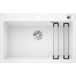 Chiuveta de bucatarie Blanco Etagon 8 silgranit cu accesorii si excentric