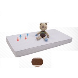 Saltea MyKids Fibra De Cocos Integral 140x70x10 Husa Microfibra Matlasata