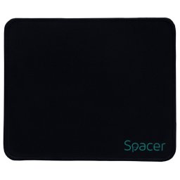 Mouse pad Negru, Spacer SP-PAD-S