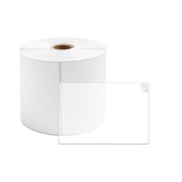 Etichete termice transparente 40 60 mm, 120 etichete, compatibile AIMO si Phomemo M110 M200 M220
