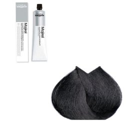 Vopsea de par permanenta L Oreal Professionnel Majirel 1, Negru, 50 ml