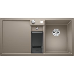 Chiuveta granit bucatarie Blanco COLLECTIS 6 S cu cos de sortare plastic cu capac