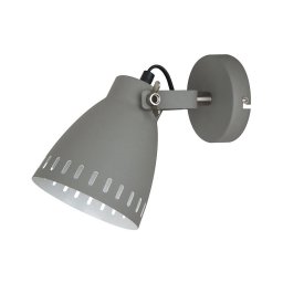 ITALUX MB-HN5050-1-GR+S.NICK - Aplică perete FRANKLIN 1xE27/60W/230V