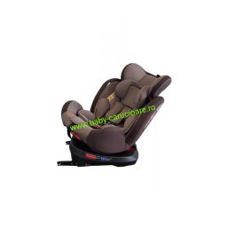 Scaun-auto-cu -sofix-360°-i-Size-Omologare-R-129-Baby-Care-Brown