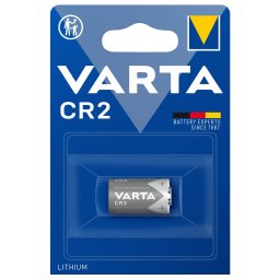 Baterie foto Litiu Varta CR2 (6206) 3V 930mAh