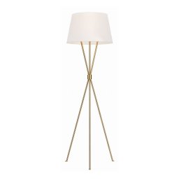 Lampadar living Feiss Penny by Ellen DeGeneres, 1xE27, alamă, H:139,7 cm, L:47 cm, FE-PENNY-FL-BB