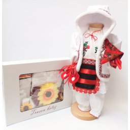 Set Traditional Botez - Costumas fetita Trusou 5