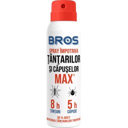 Bros Spray Impotriva Tantarilor si Capuselor Max 90 ml